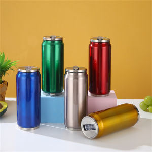 RuiMing 🔥 50% OFF 🔥500ml Creative DIY Insulated Cup Cola / Labubu ขวดน้ำสแตนเลสสองชั้น ขวดน้ำแบบพกพาถ้วยรถ (จัดส่งท้องถิ่น)