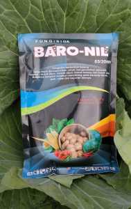 FUNGISIDA BARONIL 65/20 WP 500GR / BELI 2 GRATIS 1 KAOS |  Klorotalonil 65% dan Simoksanil 20%