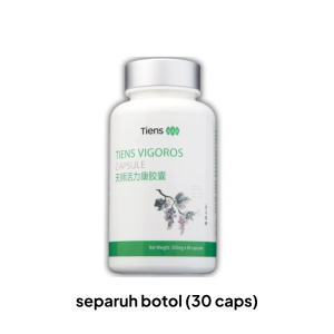 Original Tiens Vigoros – Effective Supplement for Stroke Heart Health High Blood Pressure and Cholesterol (Grape Extract) | Best-Seller | 100% KKM Certified