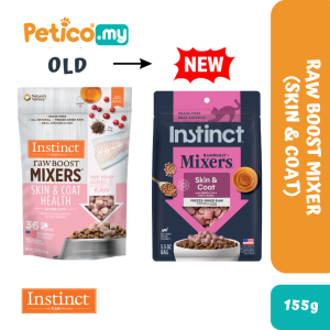 Instinct Cat Freeze-Dried Raw Boost Mixers Grain Free (21g/ 155g)(Skin & Coat Health/ Digestive Health) 功能性辅食零食冻干