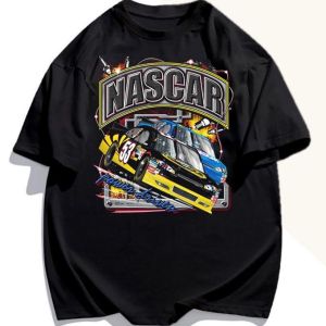 KurniaKaos - Kaos Vintage NASCAR POWER DRIVER/CARS 4 24s tebal