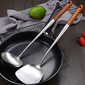 Stainless Steel Soup Scoop Ladle Wok Shovel Spatula Cooking Spoon Home Kitchen Kitchenware Kitchen Tools