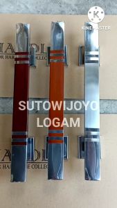 Pegangan/Gagang/Handle Pintu Rumah 33cm 45cm 60cm Full Stainless Motif 2 Cicin