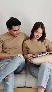 เสื้อยืด OKAMI "โลโก้อก" "คอกลม" สีคลาสสิก