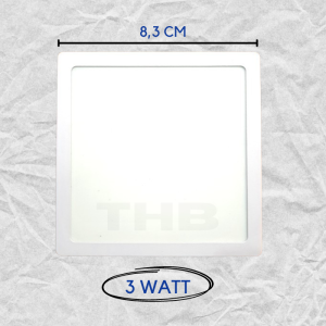 THB Lampu Downlight LED Inbow / Downlight Panel LED Inbow Kotak