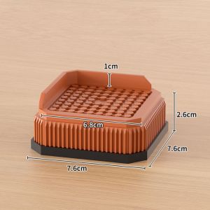 VIVIDI Heavy-Duty Furniture Foot Pad Non-slip Adjustable Bed Lifts Risers High Quality Square Bed Lifter Desk Sofa Chair Legs