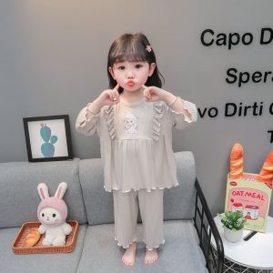 Đồ bộ bé gái bé trai bộ đồ ngủ dài tay quần dài quần áo trẻ em hàng thu đông chất đẹp cotton 100% quảng châu cao cấp phong cách hàn quốc hoạ tiết Elsa đáng yêu