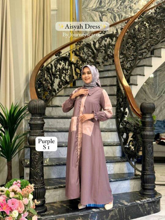 Aisyah Dress by Journey Scarves 0riginal JP Lazada Indonesia