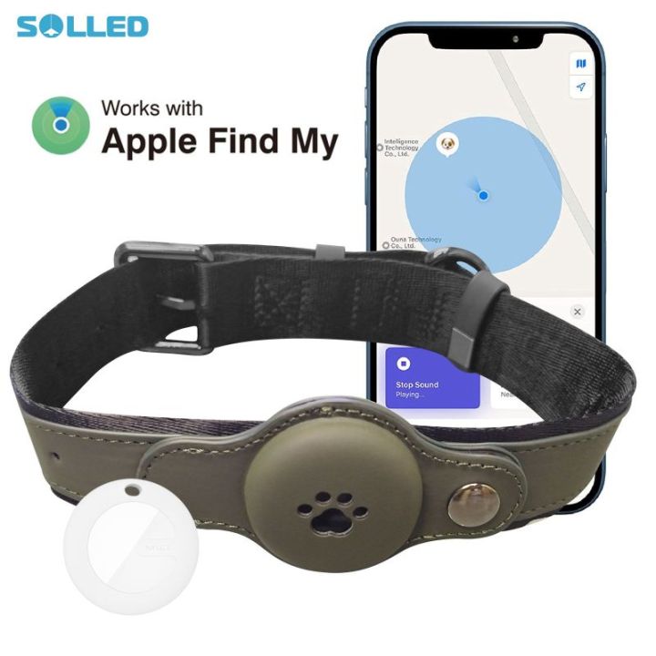 GPS Tracker Pet Tracking Collar No Monthly Fee Adjustable Strap Waterproof GPS Location Collar