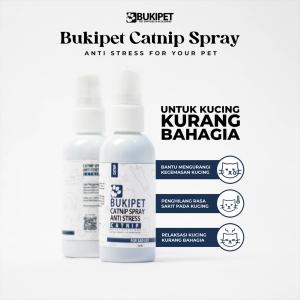 Catnip Kucing Spray Anti Stress toys Catmint - BUKIPET CATNIP SPRAY