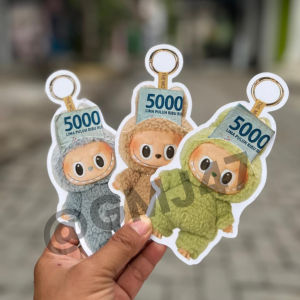 30 PCS AMPLOP 3D LEBARAN IDUL FITRI MOTIF LABUBU VIRAL 2025