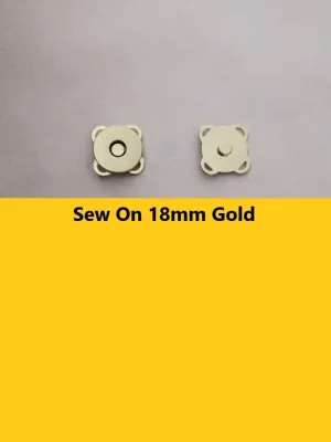 Magnet Button # Clip on Magnet # Sew On Magnet # Rivet Magnet # Magnetic Buckle Clasps # Bag Accessories DIY# 磁扣