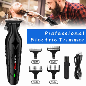 HIENA HYN-023 Electric Hair Trimmer Rechargeable Hair Clipper USB Professional Cordless Machine Mens Hair Salon Beard Haircut Shaver [Five-Year Warranty]