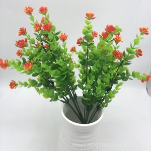 Artificial Flower Bunga Palsu Plastik Cabang Hias Dekorasi Buket Bouquet Rumah Pesta Kantor BG35