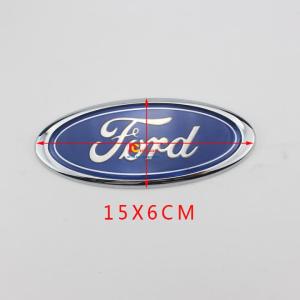 01 chiếc Logo biểu tượng sau xe ô tô xe hơi dùng cho Ford Kích thước 15*6cm KLJ15