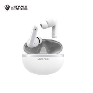 LENYES AIR 98 Wireless Headset Bluetooth 5.3 ANC Smart Touch Earphone Hifi Stereo Earbuds