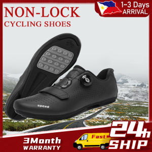 Men Cycling Shoes Non-locking Rubber Sole Road Bike Shoes Non Cleats Mountain Bike Shoes