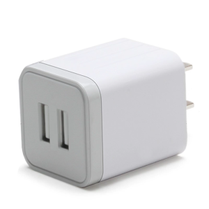 Gắn tường USB hai cổng thân thiện với du lịch với tính năng tương thích và an toàn mạnh mẽ