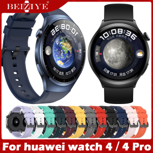 Dành for huawei watch 4 Pro Dây đeo đồng hồ Huawei Watch 4 Dây silicon mềm Dây đeo đồng hồ thông minh for huawei watch4 Sport Phụ kiện thay thế dây đeo đồng hồ chính hãng