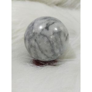 Cymbidium Jade Stone Ball With Base/52mm/兰花玉石球