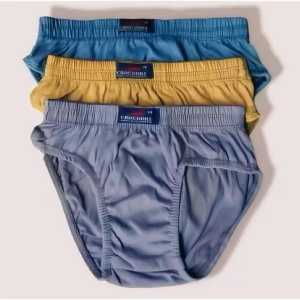 6 PCS Celana Dalam Pria Katun Nyaman Warna Solid -  Boxer Briefs Ukuran M-XXL