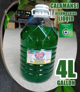 DISHWASHING LIQUID CALAMANSI 4 LITER GALLON