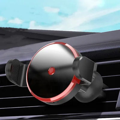 15W Wireless Car Charger Phone Holder Stand Fast Charging 360 Rotation Auto-Clamping Adjustable Universal Navigation Intelligent FOD Sensing