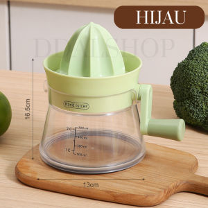 Alat Peras Jeruk Mesin Pemeras Lemon Nipis Hand Juicer Gelas Ukur Takar