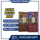 Kain Batik Buluh Mas 2 Meter (Warna & Corak Random) Batik Cotton 100% / Batik Pantang / Kain Batik Siap Jahit / Kain Batik borong / Kain Batik Malaysia / Kain Batik Original / Kain Batik Corak Bunga / Made in Malaysia
