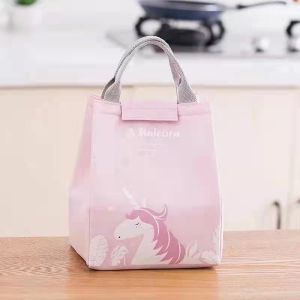 HTF.waterproof thermal insulation food lunch bag picnic bag Unicorn insulated lunch bag