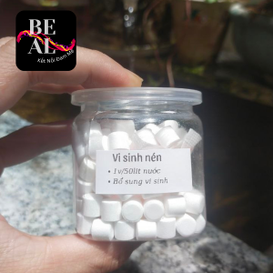 Hộp Vi Sinh Trắng 50 Viên – Giải pháp toàn diện cho hồ cá sạch và ổn định