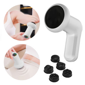 Handheld Electric Wireless Body Massage Hammer Fat Pusher Cellulite Massager Body Sculpting Machine for Arm Belly Thighs Calf