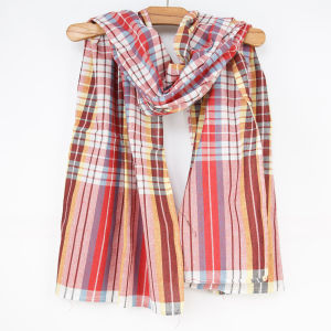 ผ้าขาวม้า ผ้าโพลี ผ้าทอบ้านไร่ ตรารถไฟ ทอผืนใหญ่ พิเศษ ใส่ทำคอนเทนต์ใส่ขึ้นคอนเสิร์ตโจอี้ เดอะวอยส์