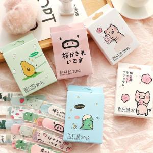 Hộp 20 băng keo cá nhân băng dán urgo chống nước bảo vệ vết thương họa tiết hoạt hình dễ dương-Green Pharma