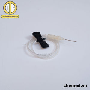 Kim lấy máu kim bướm lấy máu chân không 22g và 23g medisafe (Combo 100 cái)