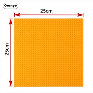 MEKANSM 25X25 Titik Blok Bangunan Pelat Dasar Titik Batu Bata Baseplate Mainan