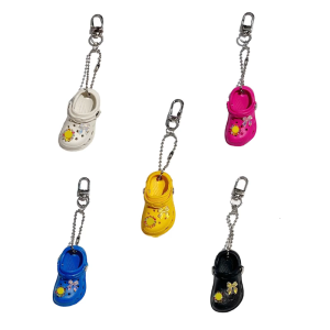 Cute Mini Shoes Style Keychain Aesthetic Keychain Accessories Car Key Rings Purse Handbag Backpack Bag Charms for Womens