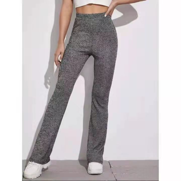 WERTHY 美脚RIB FLARE LEGGINS 無数 