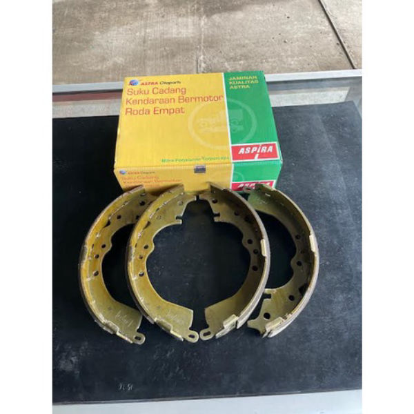 Brake Shoe Kampas Rem Belakang ASPIRA TOYOTA INNOVA 2005 - 2015 NON ...