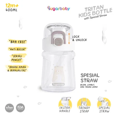 Sugar Baby TRITAN Kid Bottle (400 ml12 mo+) / botol minum anak