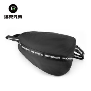 【Local Delivery】ROCKBROS Motorcycle Full Face Helmet Bag Adjustable 10L/15L Large Capacity Bicycle Helmet Bags Reflective Portable Motorcycle Bag
