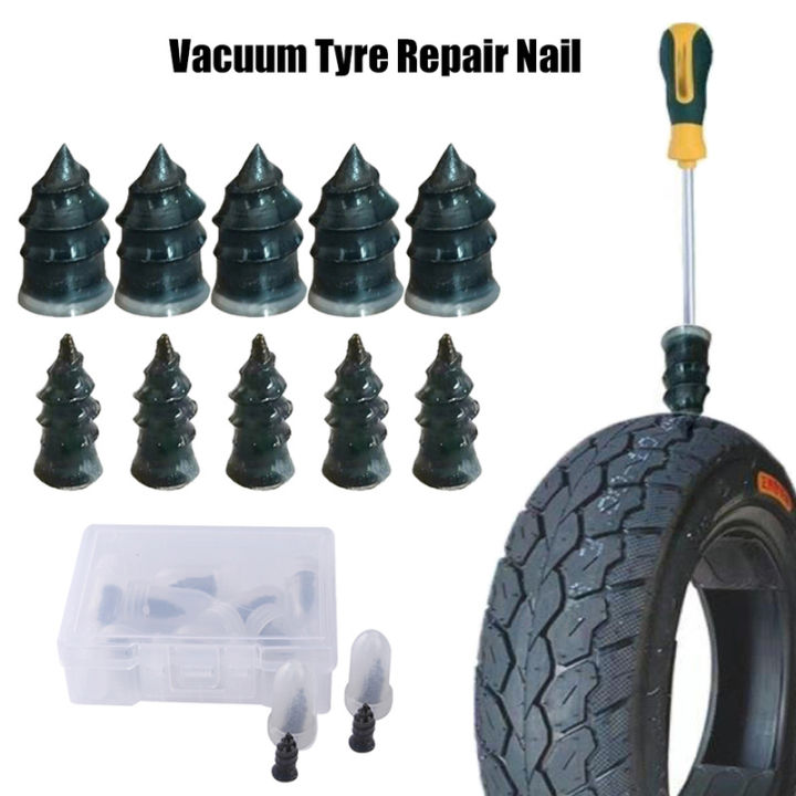 10pcs Motorcycle Vacuum Tyre Repair Nail Electric Car Scooter Bike