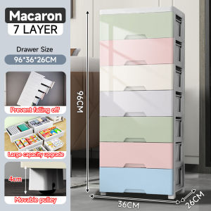 IMUTO Wide Dura Drawer Orocan Drawer Plastic Clothes Storage Cabinet Cabinet Locker