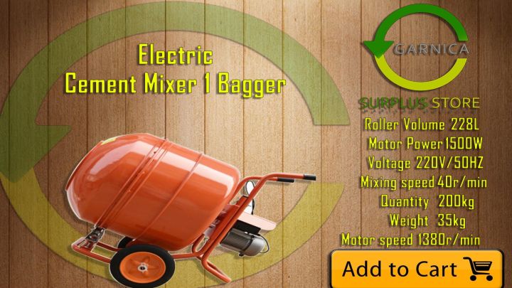 Elcetric Cement Mixer 1 Bagger Lazada PH elcetric-cement-mixer-1-bagger-lazada-ph
