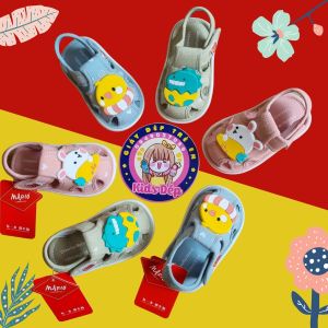 Cheerful Mario Giày sandal tập đi có kèn cho bé 6-24m