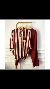 COD Setelan Combinasi WANITA Terlaris JUMBOO MOTIF SALUR / Sett cell Rayon twill / setelan baju kekinian dan termurah