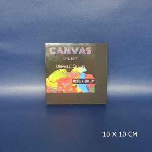 KANVAS LUKIS 10X10 CM / WATER COLOR CANVAS / BLACK CANVAS / KANVAS / CANVAS - MEDIUM QUALITY