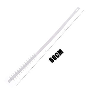 Anglebabylife 2Pcs Long Handle Cleaning Brushes Flexible Washing Machine Dryer Duct Dusting Nylon Brush Bathroom Multipurpose Handheld Tools