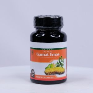 Obat Herbal Varikokel Turun Berok Obat Turun Usus Obat Hernia | Kapsul Gamat Emas Isi 50 Kapsul