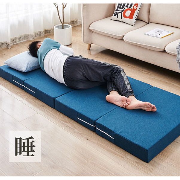 Foldable sponge deals mattress